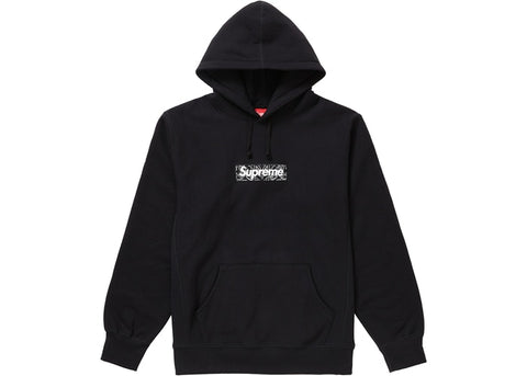 Hoodie Supreme Box Logo Bandana - Black